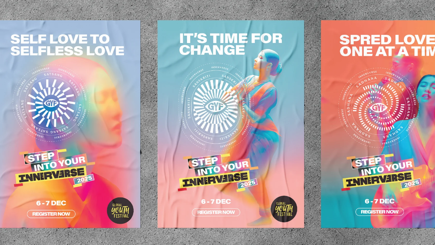 Global Youth Festival: Festival poster series