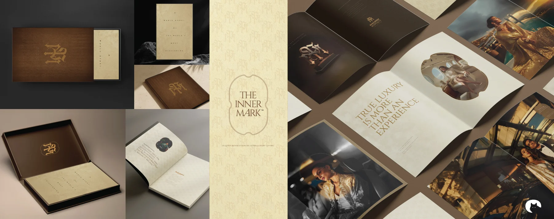 Marquis Luxury Collection: Stationery and brochure applications