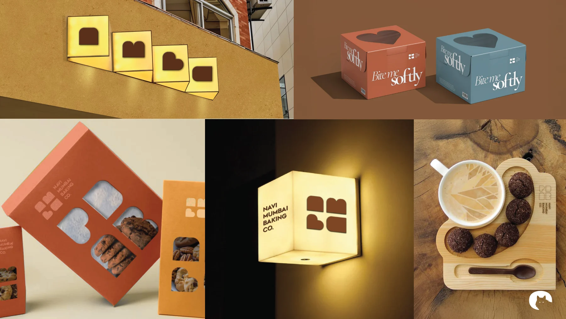 Navi Mumbai Baking Café: Bakery packaging and brand applications