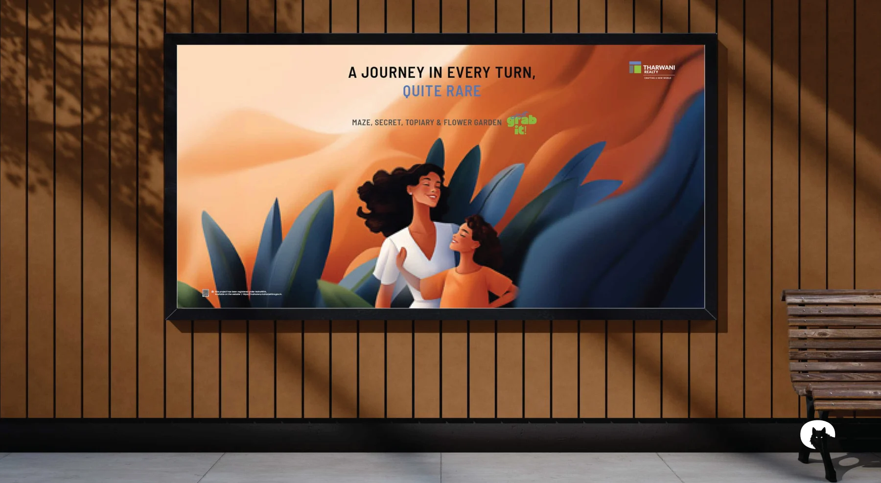 Stella: An illustrated lifestyle billboard